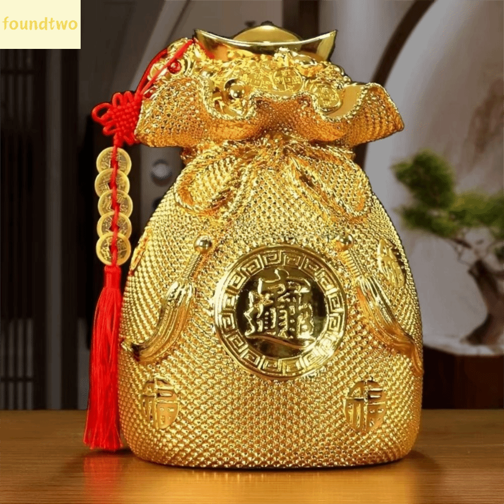 TIRRALIRRA แบบย้อนยุค หม้อสมบัติ หยวนเปา ดึงดูดความมั่งคั่ง คอร์นูโคเปียส ของขวัญ งานฝีมือเรซิน ตกแต่งกระปุกออมสิน ห้องนั่งเล่น ราคา 1,436 บาท*ส่งฟรี