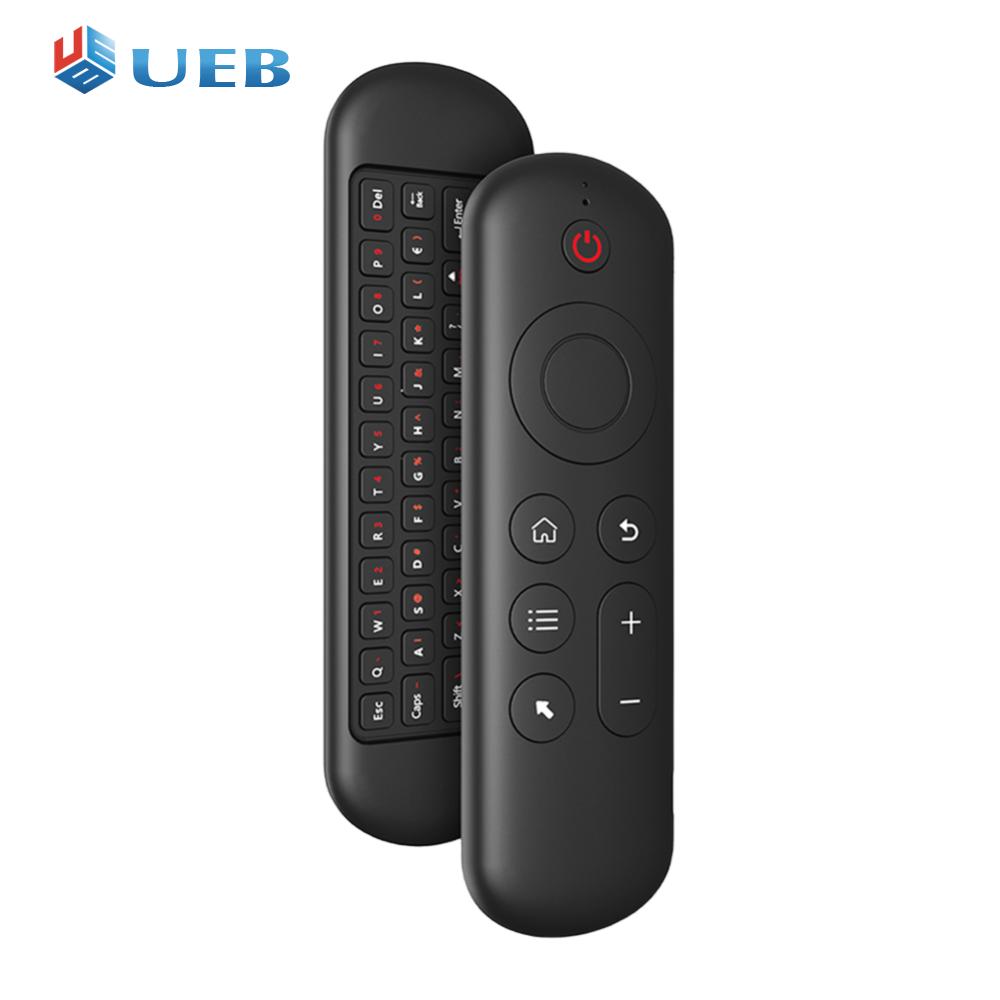 M5 Air Mouse Remote Rechargeble 2.4G+BT5.2 Air Mouse Keyboard Remote 7 Color Backlit Motion Sensing for Android TV Box ราคา 410 บาท*ส่งฟรี