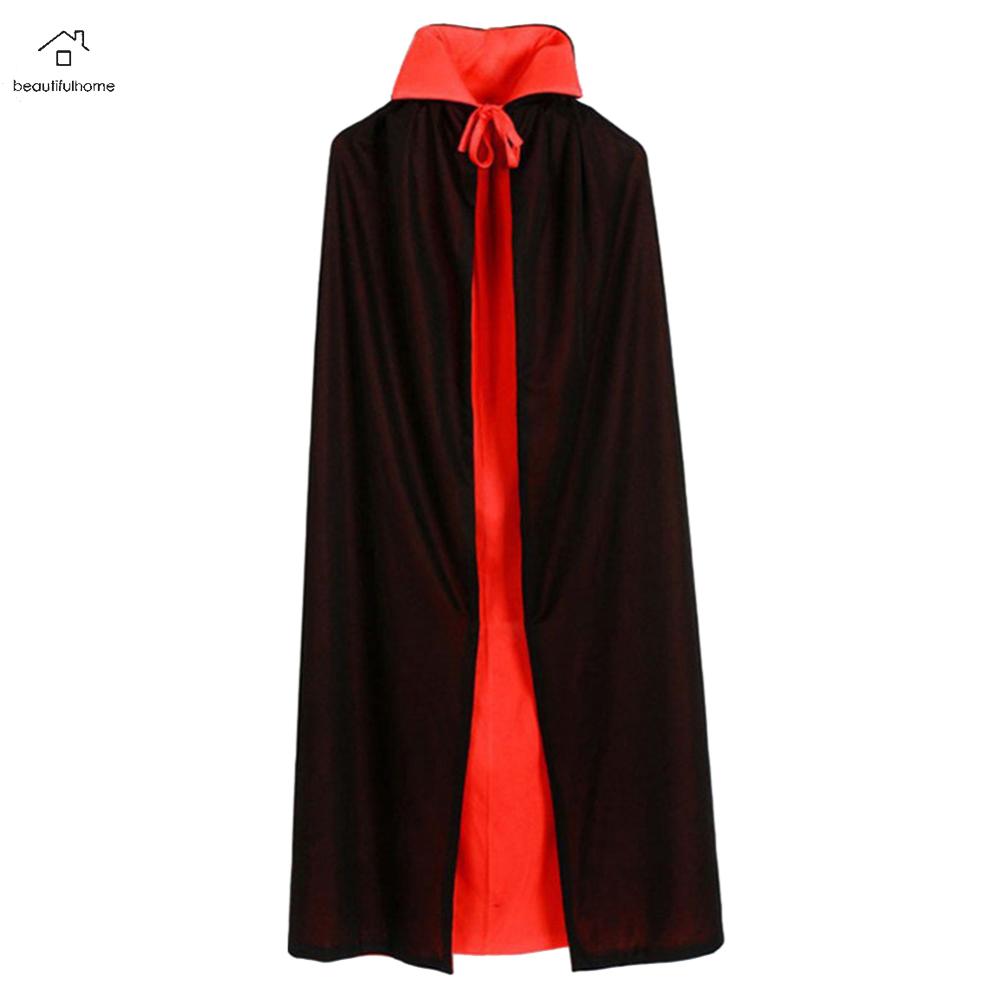 Halloween Hooded Robe Cloak Cape Festival Theme Medieval Shawl Cloak