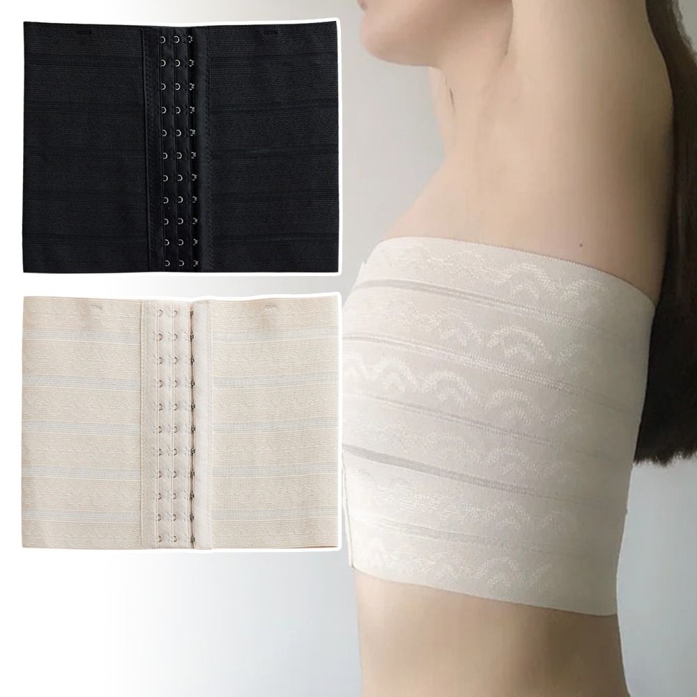 Okdeals 1 chiếc áo lót phẳng áo nịt ngực áo ba lỗ ngực áo nịt ngực Đồng Tính Nữ Đồng Tính nữ xuyên Á