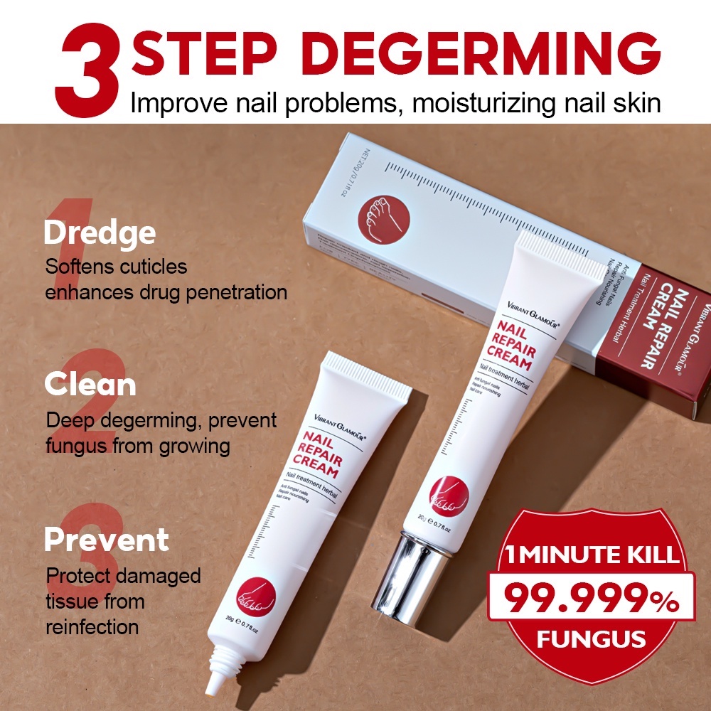 Kem phục hồi móng tay vibrant glamour nail repair cream 20g