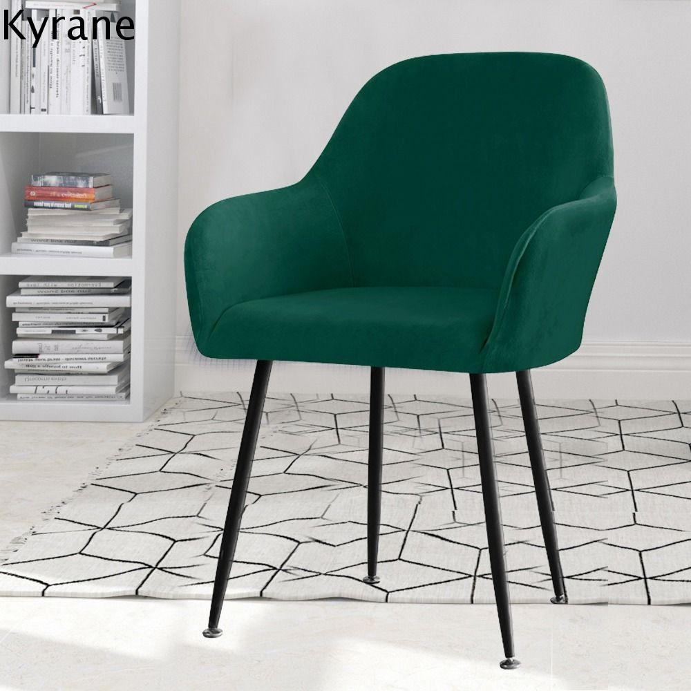 KYRANE Mềm Có thể giặt Nhà Dành cho khách sạn Đám cưới Màu trơn Đệm ghế Bọc ghế Vỏ bảo vệ ghế Bọc ghế