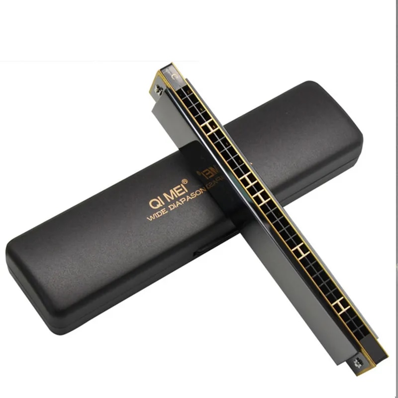 2020 28 lỗ kèn ác mô ni ca Chromatic C Key slive chuyên nghiệp kèn ác mô ni ca xách tay tremolo mini đàn hạc woodwind cụ