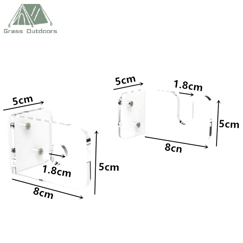 Grass Giá treo tường Đàn ghi ta Giá treo đàn ghi ta Acrylic giá treo trưng bày Đàn ghi ta perspex