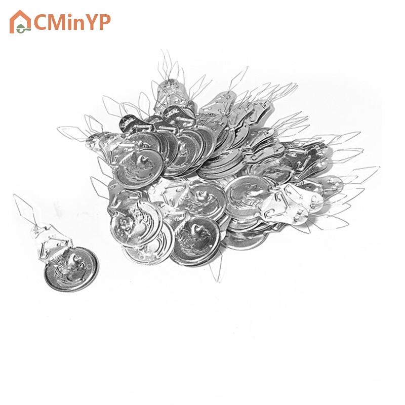 CMinYP 50PCS Bow Wire Needle Threader Stitch Insertion Tool For Hand and Machine Sewing
