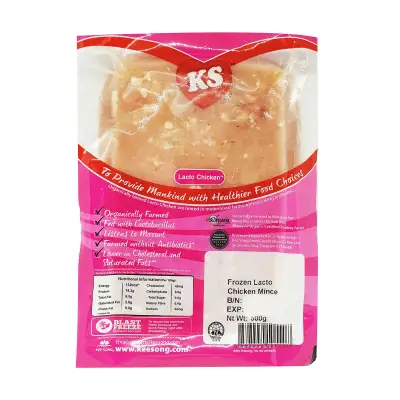 Kee Song Lacto Minced Chicken - Frozen