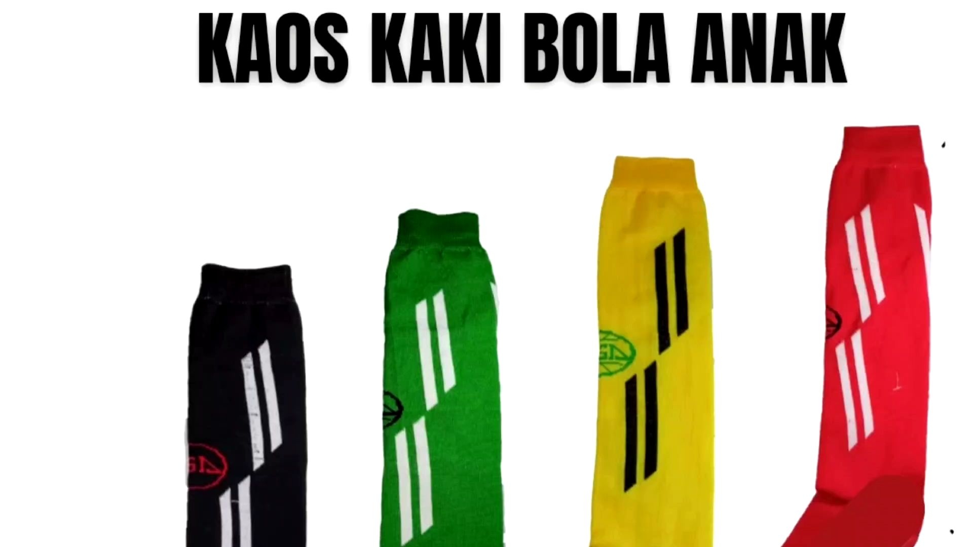 Kaos Kaki Bola Anak Panjang Motif Garis Liga 6-12 Thn
