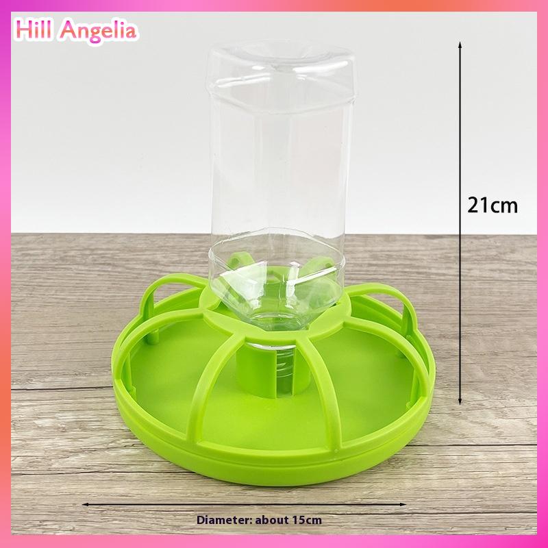 [Hill Angelia] Gia cầm dày trung chuyển và uống nước thực phẩm quả tự động Gà Chim Chick waterer ăn Rutin gà máng - 5