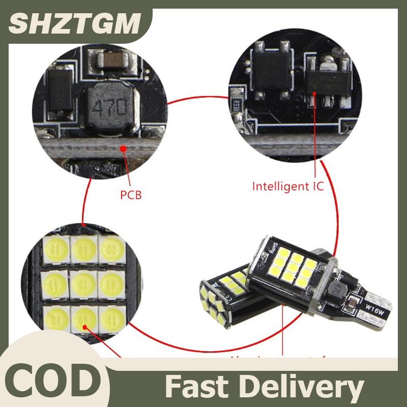 SHZTGM T20 1156 T15 3030 24smd LED Xe LED đảo chiều ánh sáng xe đèn báo rẽ đèn phanh đuôi sao lưu ánh sáng màu đỏ