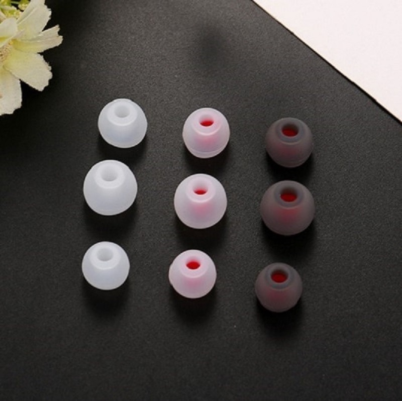 Thay Thế Silicone trong tai Tai nghe nhét trong, tai nghe Trùm Đầu, Tai nghe trong tai Bud Gel ruer tip Comfort Earbud mũ trùm đầu Silicone Tai nghe essories