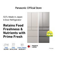 [NEW] Panasonic 537L Steel Door Made In Japan MIJ Premium 6-Door Refrigerator NR-F552YT [CV Eligible]