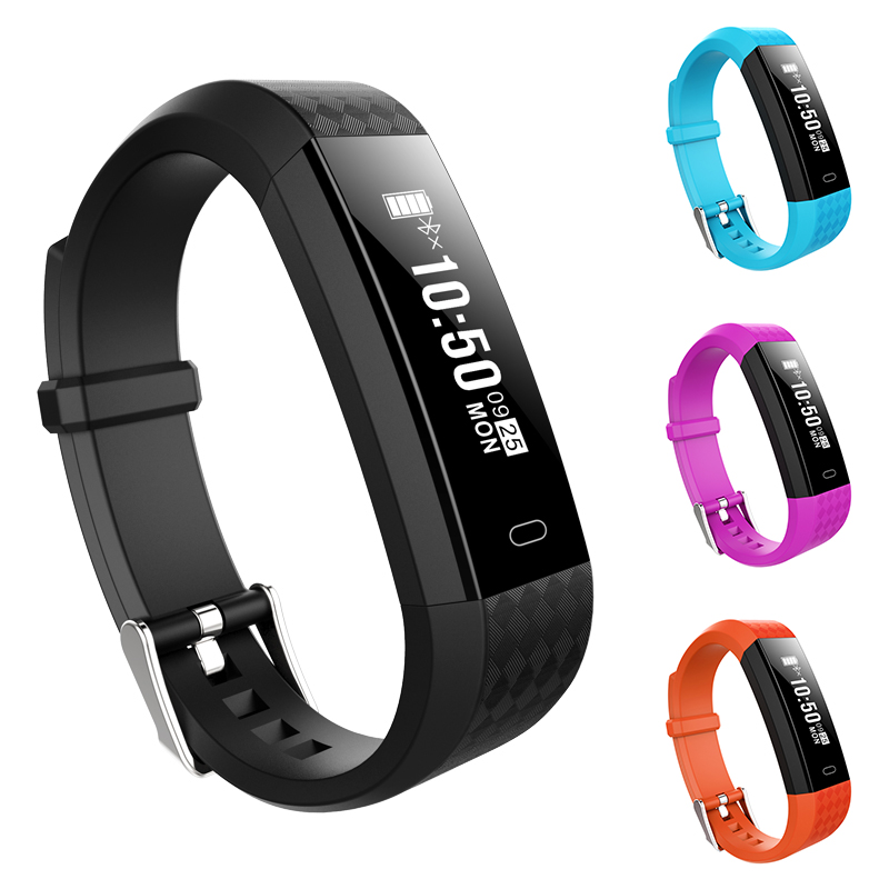 ZY68 Smart Bracelet Fitness Tracker Step Counter Activity Monitor Band Alarm Clock Vibration Wristband