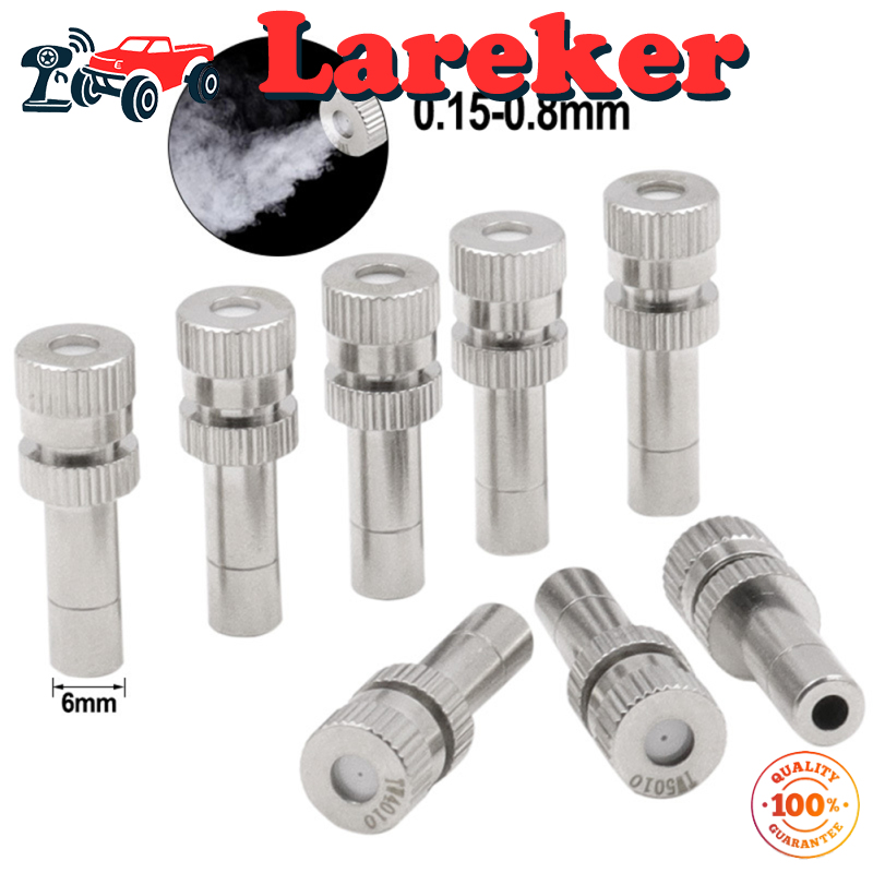 Đầu nối 6mm vòi phun sương áp suất thấp vòi phun nước làm ẩm làm sạch bụi làm mát
