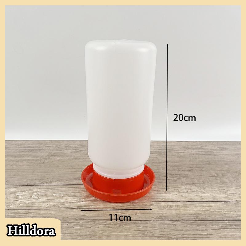 [Hilldora] Gia cầm dày trung chuyển và uống nước thực phẩm quả tự động Gà Chim Chick waterer ăn Rutin gà máng - 3