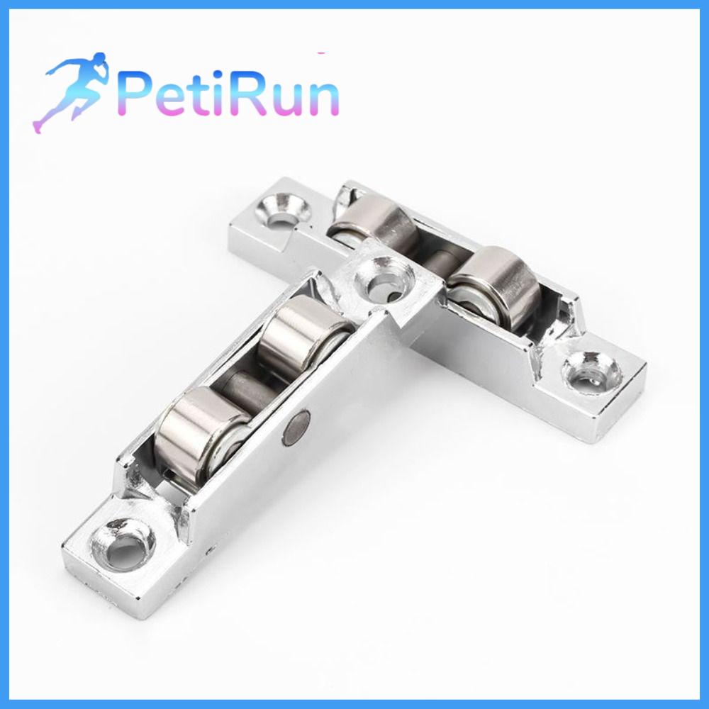PETIRUN Bánh xe Ròng rọc cửa sổ Đồ nội thất Thép không gỉ Con lăn cửa sổ Phần trên Cửa trượt Con lăn cửa Thủy tinh