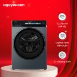 [Mới 2025] Máy giặt cửa ngang Aqua Inverter 12 kg AW12-BD4377U1L(GN)