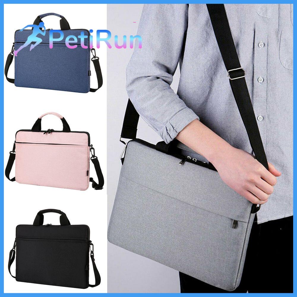 PETIRUN 13.3 14 15.6 inch Thời trang Siêu  Túi bảo vệ Chống sốc Túi đeo vai Túi xách máy tính xách tay Bao đựng máy tính xách tay Bìa sổ tay