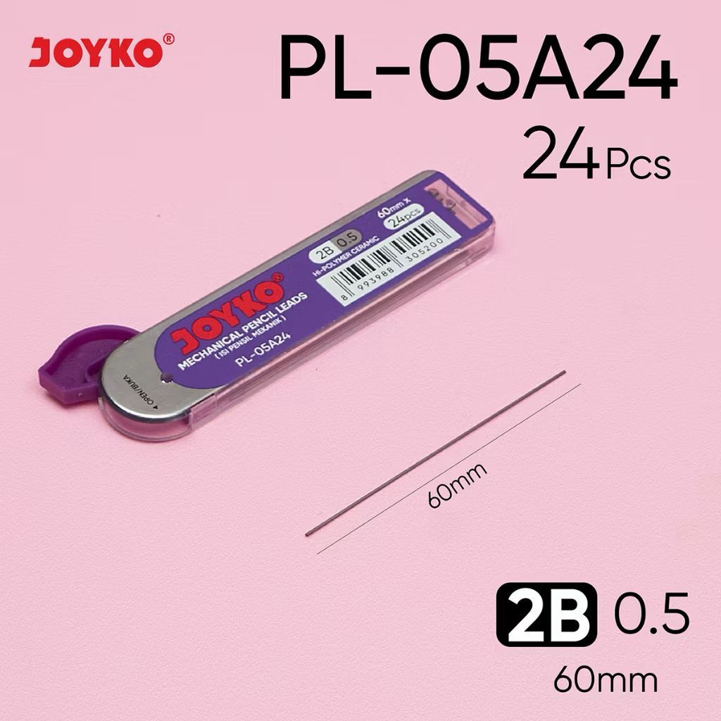 CUCI GUDANG PL 05 Isi Pensil Mekanik 05mm JOYKO Pencil Lead