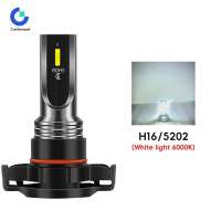 Calistouk 1PC 9005/HB3/H4/H11/H7/h3/H6/H16/5202 Đèn Led chống sương mù xe ô tô đèn đội đầu siêu sáng
