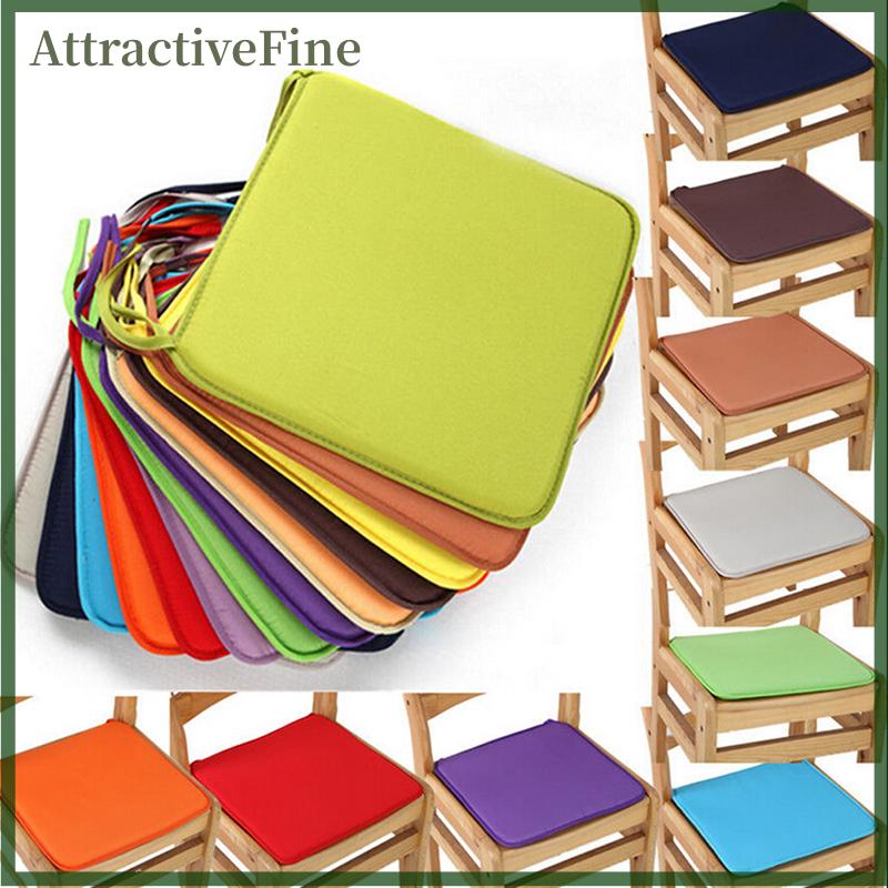 AttractiveFine Đệm ghế văn phòng vườn trong nhà ăn uống ghế Pad Tie trên vuông bọt Patio anh