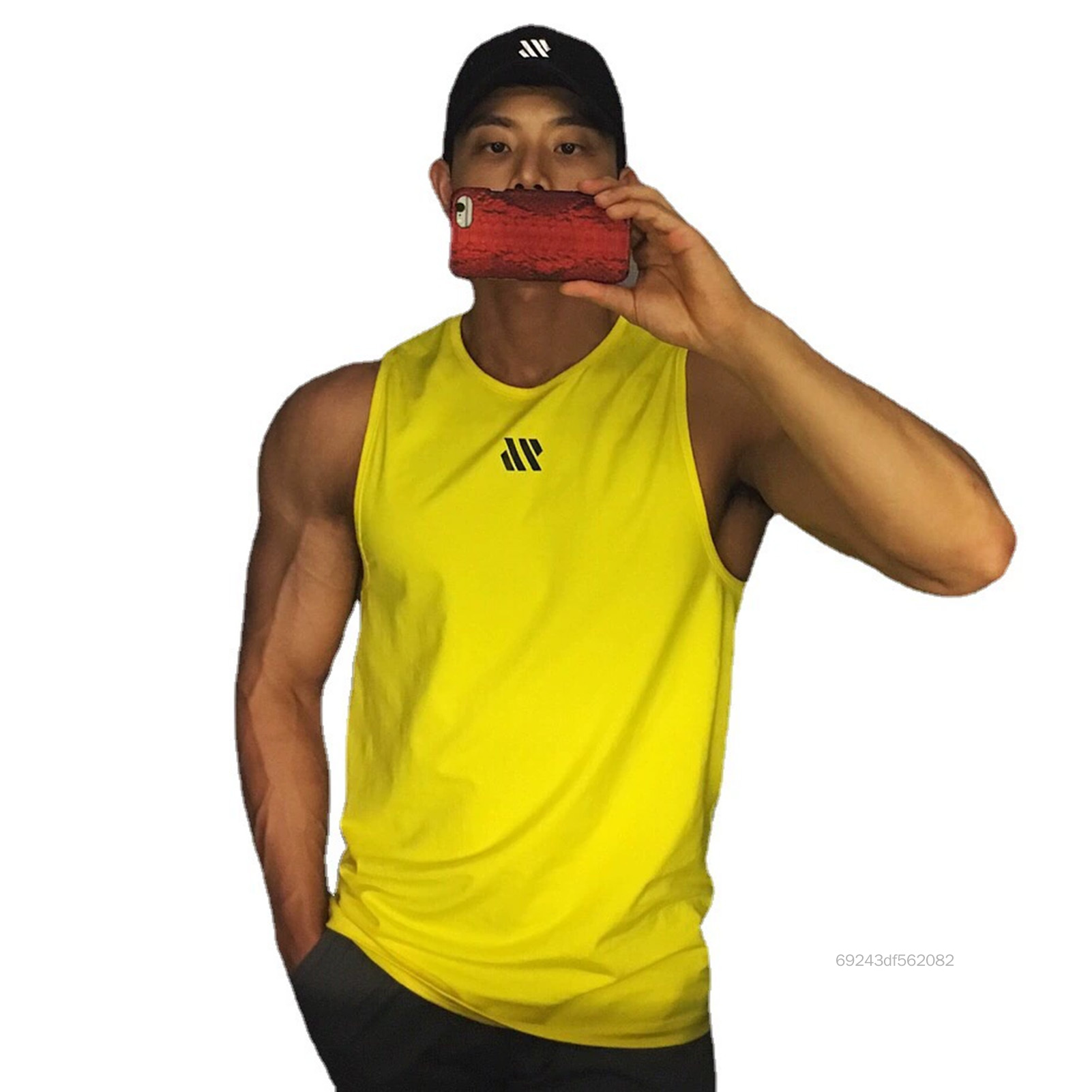 Áo Sơ Mi Không Tay Tập Luyện Cho Nam Thể Thao Thể Hình Thông Thường Tập Gym Áo Sơ Mi Không Tay Dành Cho Nam Giới Năng Động Người Yêu Thể Hình eWalker-VN