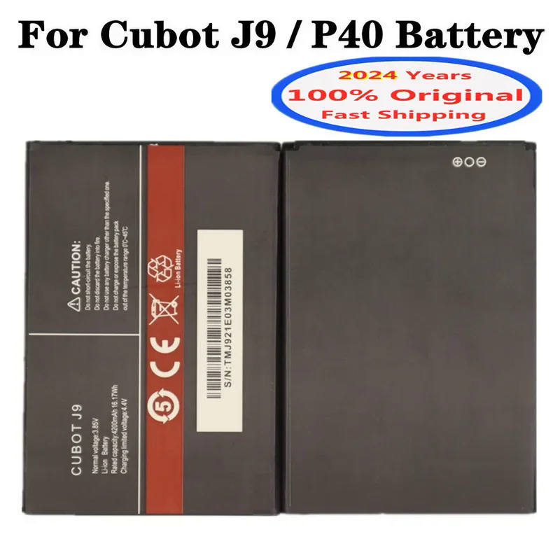 2024 years high quality 100% original Cubot J9 P40 P50 4200mAh mobile phone battery bateria + tracking number ราคา 383 บาท*ส่งฟรี