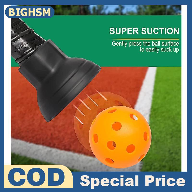 BIGHSM 1 2pcs pickleball bóng Retriever, Silicone pickleball picker Upper pickball Grabber, phổ pickleball trên cốc hút