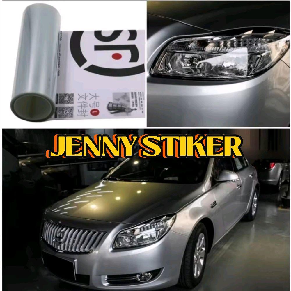 Jenny Stickers - Transparent Headlamp Car Light Stickers for a Cool Look on Your Car Harga 7,000 rupiah*Gratis Ongkir