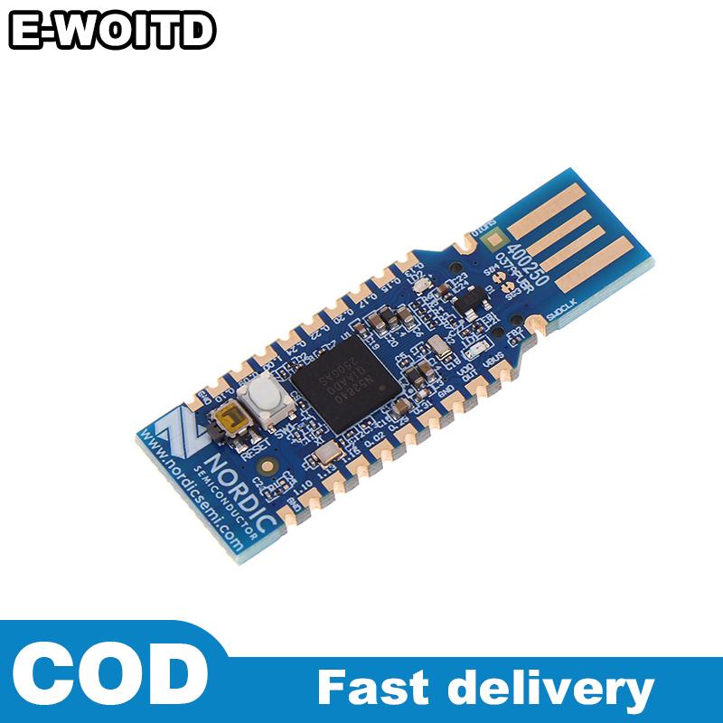 E-WOITD 1 cái Bluetooth công cụ phát triển NRF52840-Dongle USB dongle pca10059 để đánh giá các nrf52840 Bluetooth USB dongle mô-đun