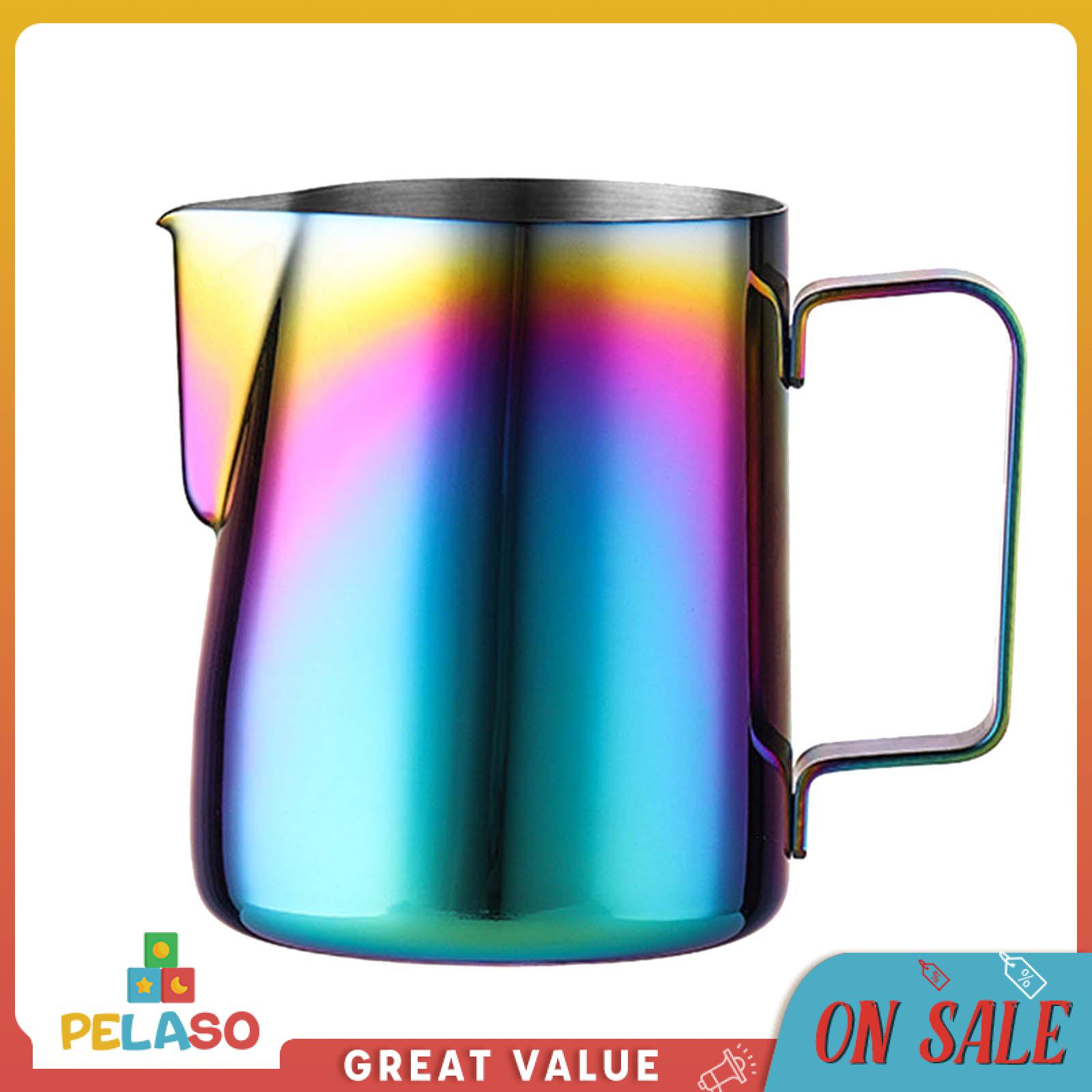 Pelaso bình tạo bọt sữa cốc rót xách tay Frother Jug Espresso hấp bình cho tự làm bếp pha cà phê cappuccino