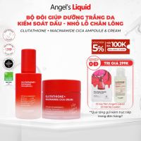 [Premium] Bộ Đôi Serum & Kem Dưỡng Làm Trắng Kiểm Soát Dầu Angels Liquid Glutathione +Niacinamide +Arbutin CICA