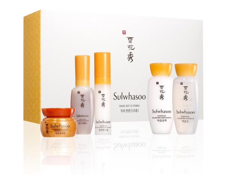 Buy Sulwashoo Skincare Basic Kit (5 items) Singapore