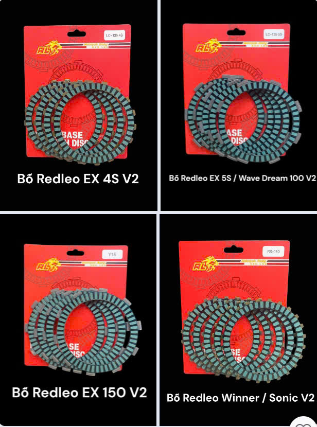 Bố nồi REDLEO dùng cho các dòng xe Mẫu NEW V2