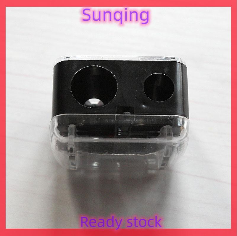 SQ Stationery [Flash Sale] yunshataoxf Precision Cosmetic Pencil Sharpener for Eyebrow Lip Liner Eyeliner 2 Holes