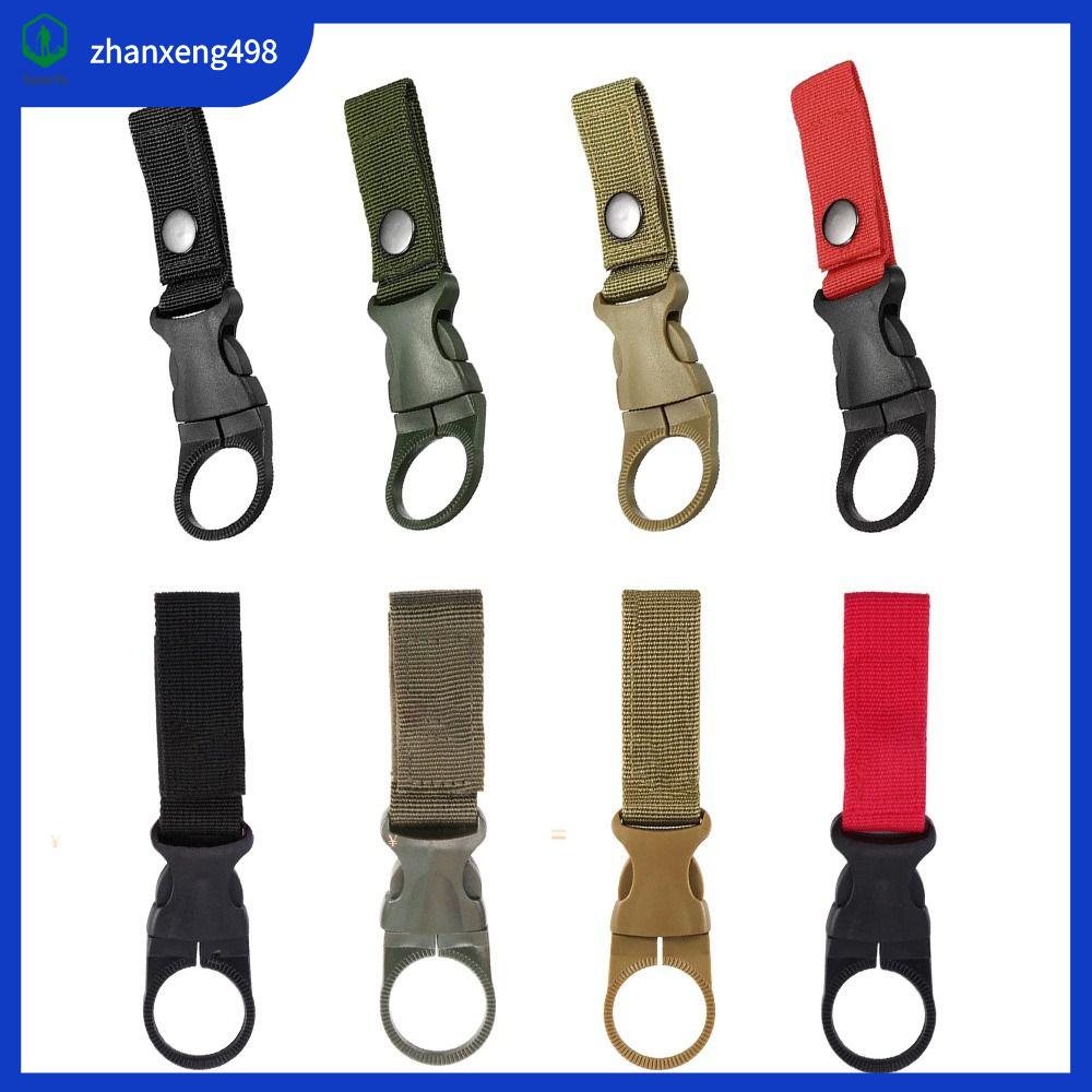ZHANXENG498 Móc treo Móc treo bình nước Dây đai Giá đỡ bình nước có khóa cài Đa chức năng Móc treo bình nước cho ba lô Ngoài trời