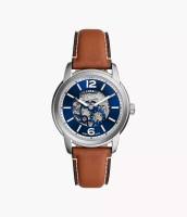 Fossil Automatic Heritage Brown Jam Tangan Pria 43MM ME3263