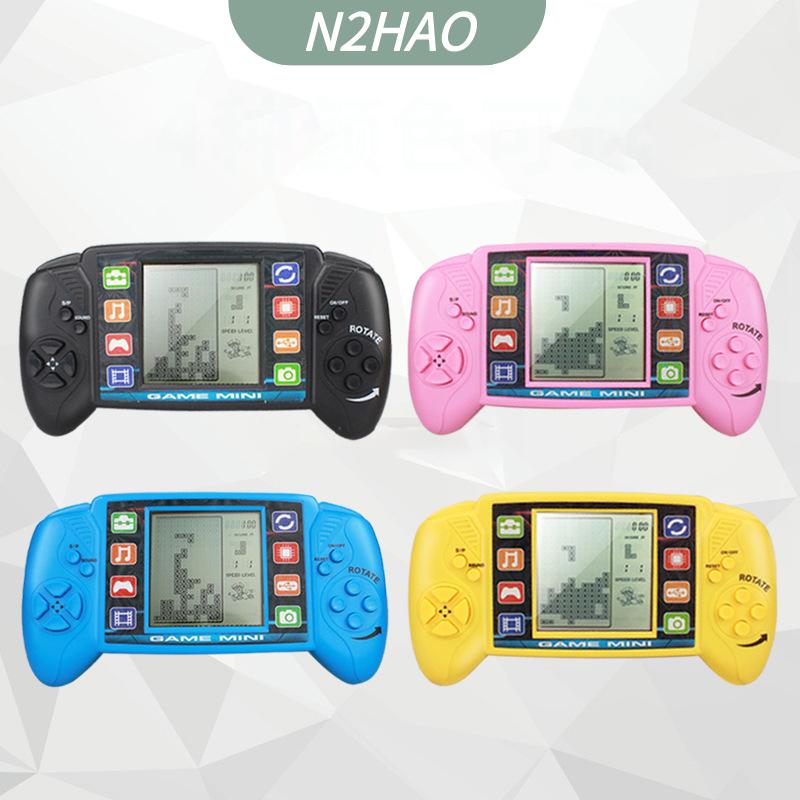 【N2HAO】 เกมปริศนาเตตริสย้อนยุค1ชิ้นเครื่องเล่นเกมมือถือคลาสสิกแบบพกพาของเล่นอิเล็กทรอนิกส์เพื่อการศึกษาสำหรับเด็ก - ยี่ห้อ N2HAO ราคา 89 บาท*ส่งฟรี