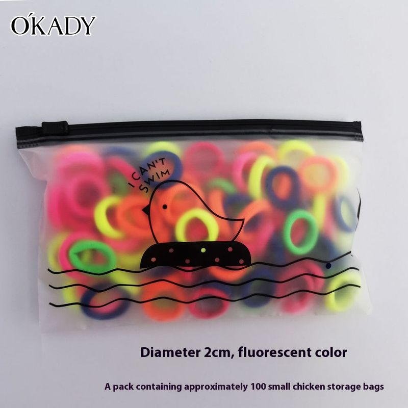 OKADY ยางรัดผมเด็ก สไตล์น่ารัก ไม่ทำลายผม แพ็คเกจสวยงาม ราคา 42 บาท*ส่งฟรี
