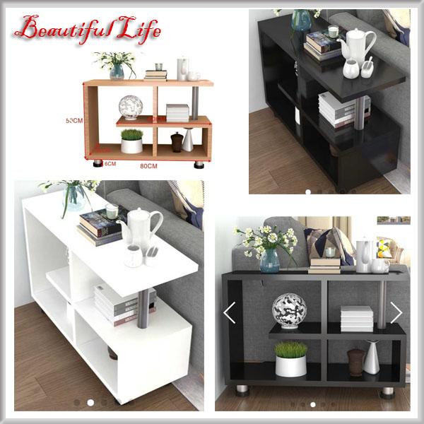 Movable Portable Sofa Table / Bedside Table / Multi-funtion Table