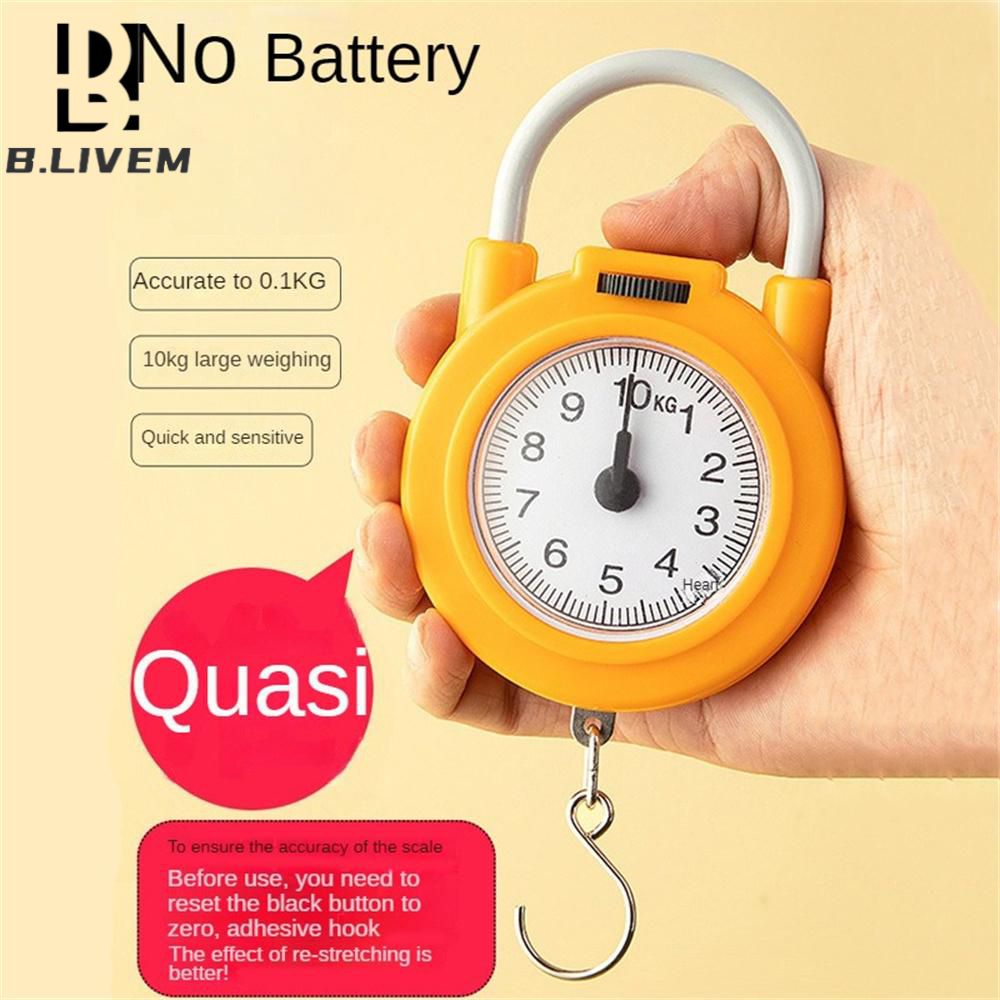 B.LIVEM Nhà Bếp Cao đường rãnh chính xác Quy Mô Cân điện tử Nhỏ Đa Chức Năng Cân thực sinh viên cầm tay móc nhỏ Quy Mô Hàng Tạp Hóa Express Carry-On cân di động