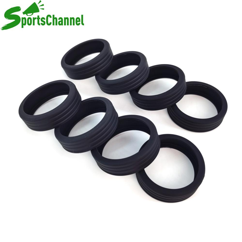 8Pcs Wheels Protection Cover Silicone Trolley Box Casters Cover Reduce