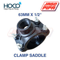 HOCO HDPE Klem Sadel 63 mm x 1/2 Inch Clamp Saddle 63 mm x 1/2″ PP Fitting Compression
