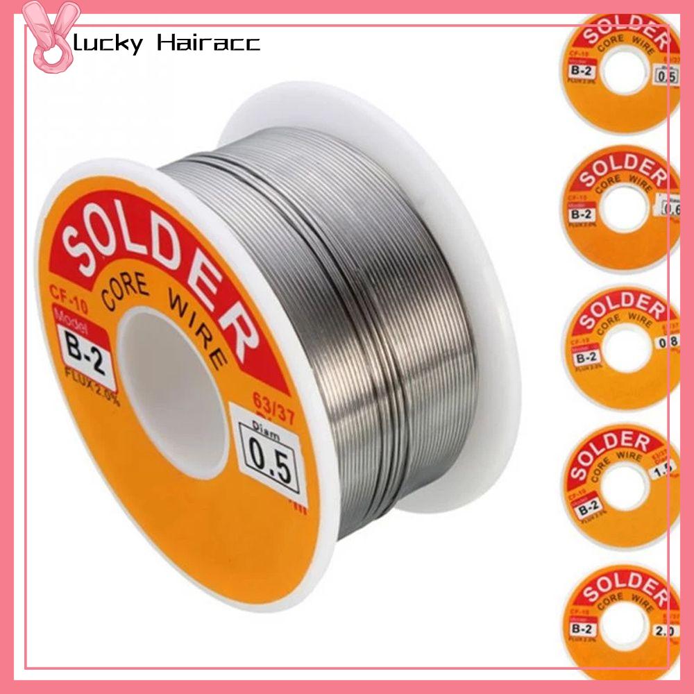 LUCKY HAIRACC Không sạch 2,0% 45FT 63/37 FLUX Phụ kiện hàn Lõi nhựa thông  chảy Chì thiếc Dây hàn