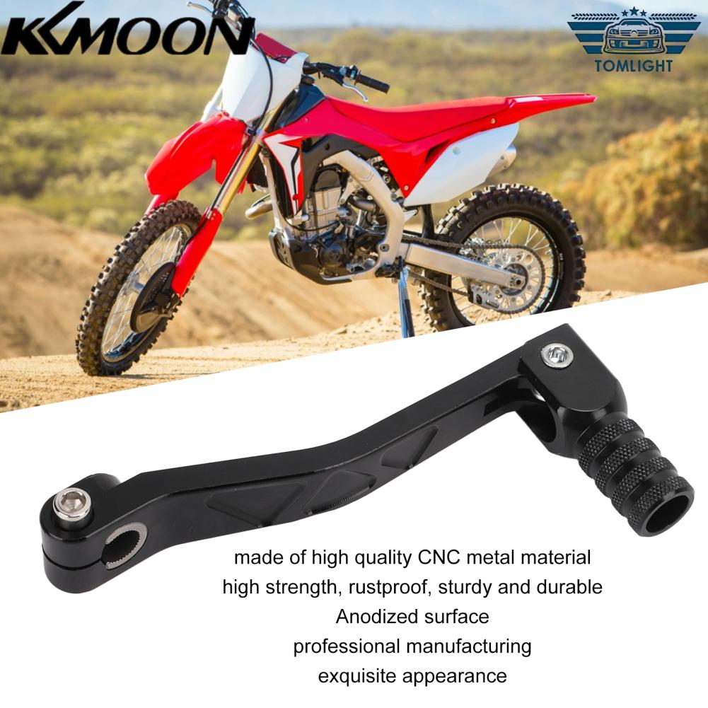 Kkmoon Gấp Shifter cần sang số Đòn Bbẩy độ chính xác cao Cường Độ Cao Phổ CNC Kim Loại Trọng Lượng Nhẹ Cho Bụi Bẩn Pit Xe Đạp Cho ATV Cho Xe Máy