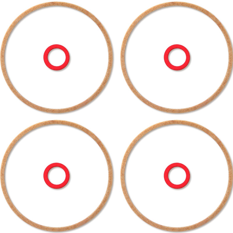 (RBPN) 4Pcs 16010-883-015 Carburetor Bowl Gasket Kit Carburetor Gasket Lawnmower Parts Carburetor Parts for Gcv160