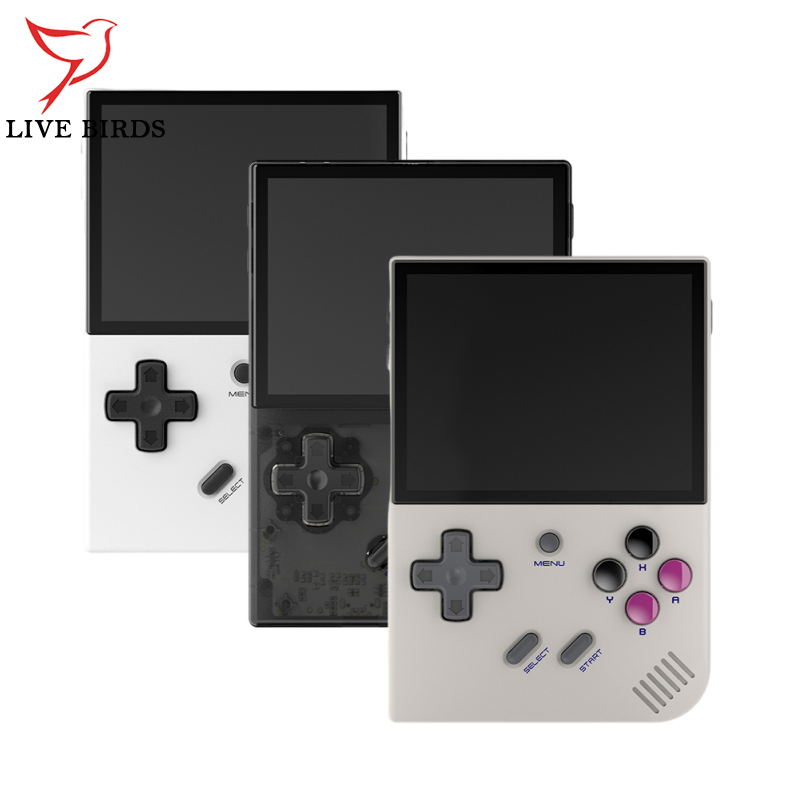 RG35XX PLUS Retro Handheld Game Console With 3.5-Inch IPS Screen 3300mAH Rechargeable Battery Portable Handheld Game Console ราคา 2,602 บาท*ส่งฟรี