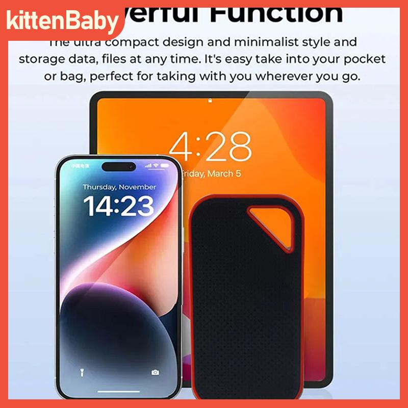 kittenBaby ฮาร์ดไดรฟ์ภายนอก SSD แบบพกพา64GB, SSD Type-C USB 3.1 m.2สำหรับแล็ปท็อป เดสก์ท็อป โทรศัพท์ mac แฟลชเมมโมรี่ดิสก์ ราคา 308 บาท*ส่งฟรี