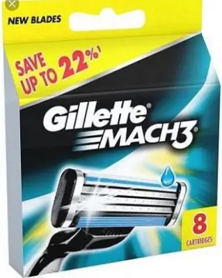 GILLETTE MACH 3 -8 Cartridges
