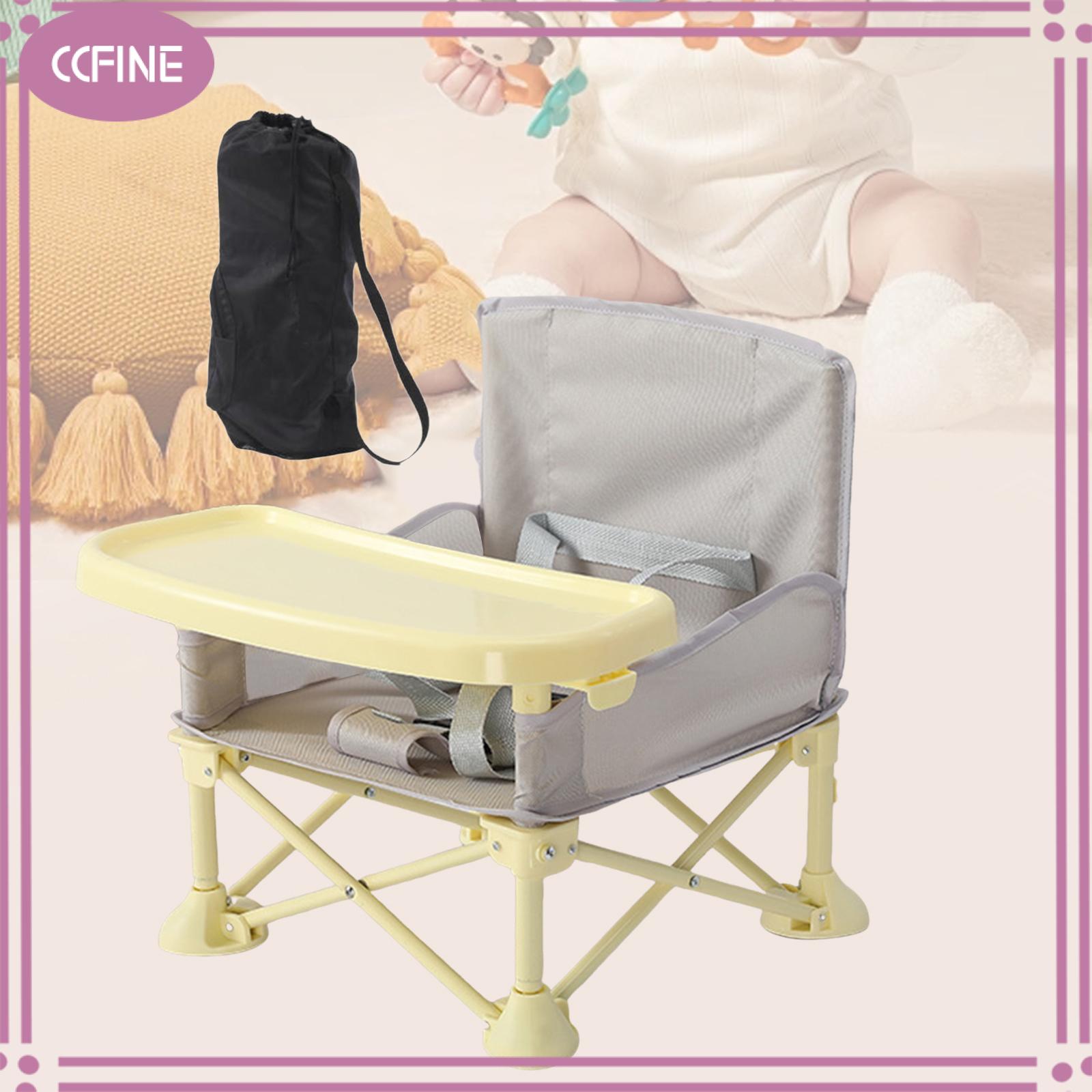 Ccfine ghế du lịch xách tay dễ dàng để làm sạch chỗ ngồi ổn định, chống trượt dưới ghế ăn ghế ăn cho bé cho trẻ sơ sinh chàng trai trẻ em