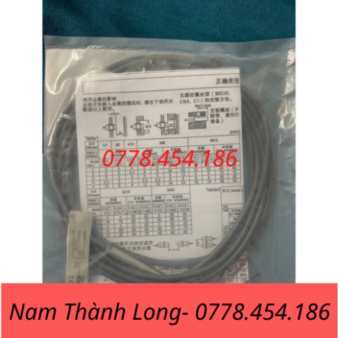 [Hàng mới] Cảm biến tiệm cận Omron E2E-C04S12-WC-C2
